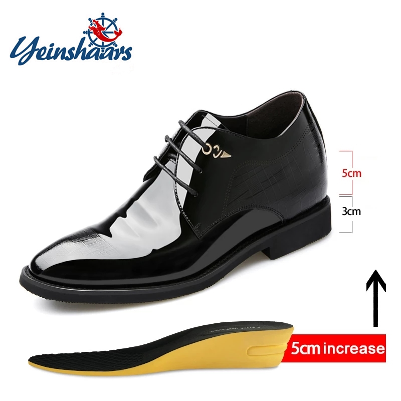 Men Formal Wear Set - Zapatos de vestir de charol para
