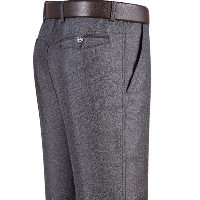 Men Formal Wear Set - Pantalones informales de negocios para hombre,