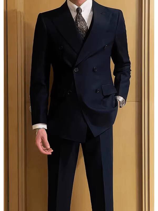 High End Men'S Formal Wear - Diseño de trajes cruzados bonitos de