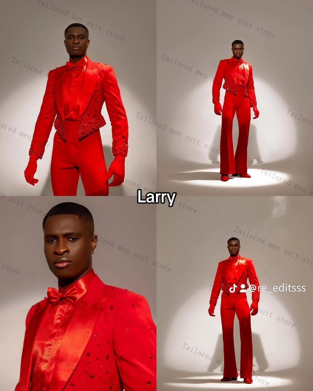 Men Formal Wear Wedding Guest - Conjunto de trajes de hombre con