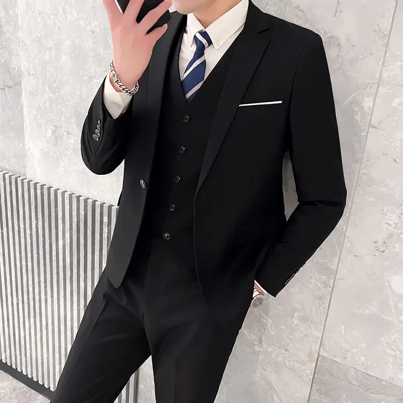 Men Formal Wear With Blazer - Traje al aire libre transpirable (Blazer