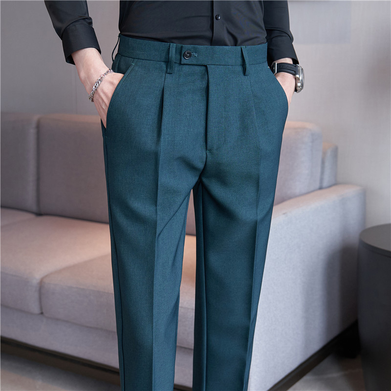 Men Formal Wear Shop - Pantalones sociales de oficina de negocios