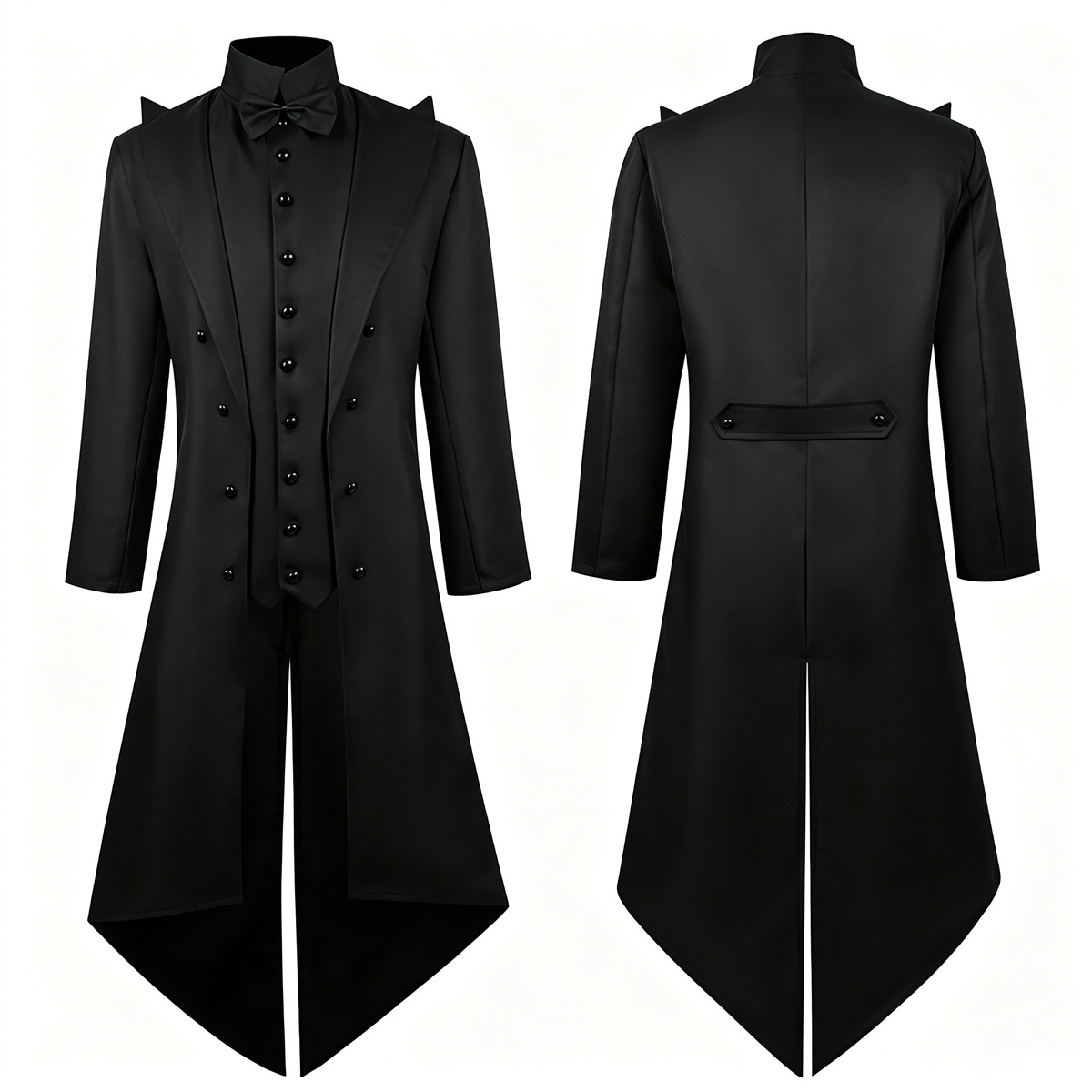 Men'S Medieval Formal Wear - Chaqueta de frac gótica vintage para