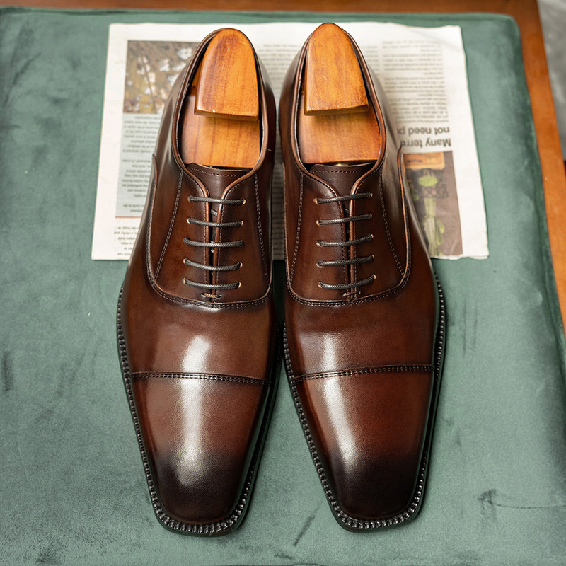 High End Men'S Formal Wear - Zapatos formales de negocios con punta