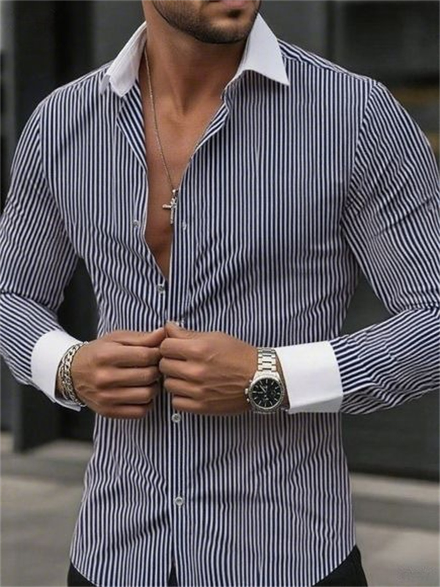 Camisa formal de manga larga c - Men Formal Wear Shop reseña y precio