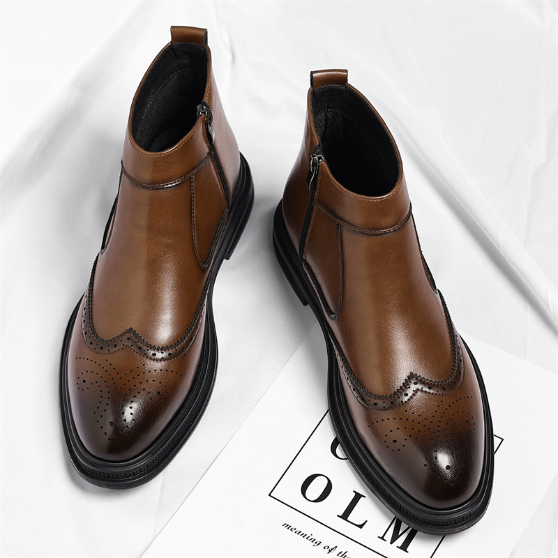 Otoño Invierno suela gruesa ho - Mens Formal reseña y precio