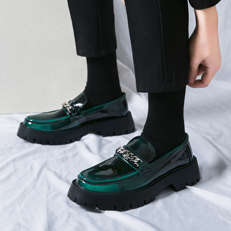STRONGSHEN, zapatos informales - Patent Leather Oxford reseña y precio