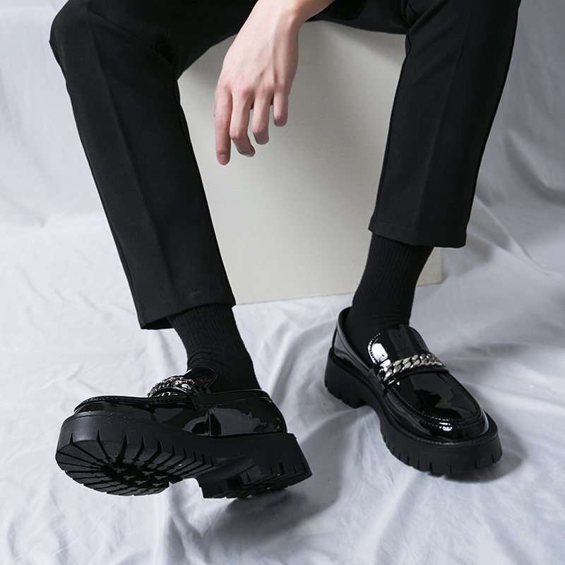 STRONGSHEN, zapatos informales - Patent Leather Oxford reseña y precio