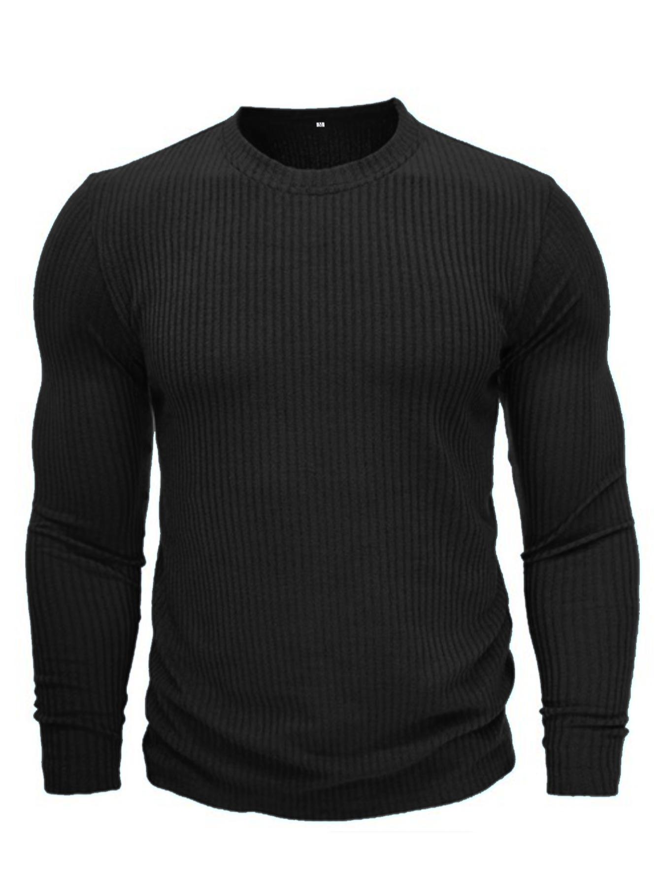 Camiseta de Punto de Manga Lar - Men Formal Wear Shirts reseña y precio