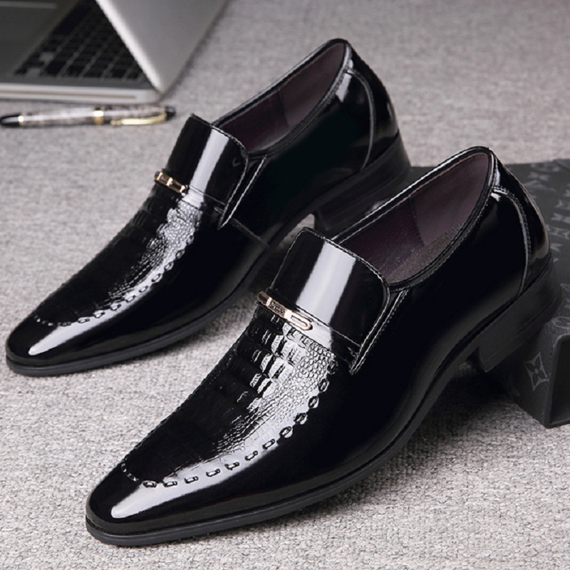 Zapatos De cuero para Hombre,  - Patent Leather Oxford reseña y precio