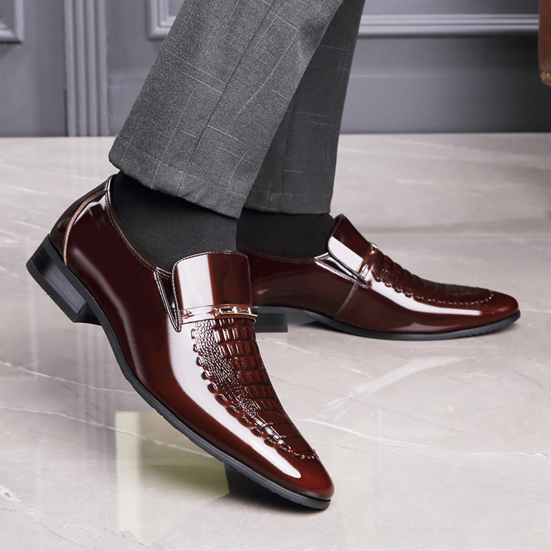 Zapatos De cuero para Hombre,  - Patent Leather Oxford reseña y precio