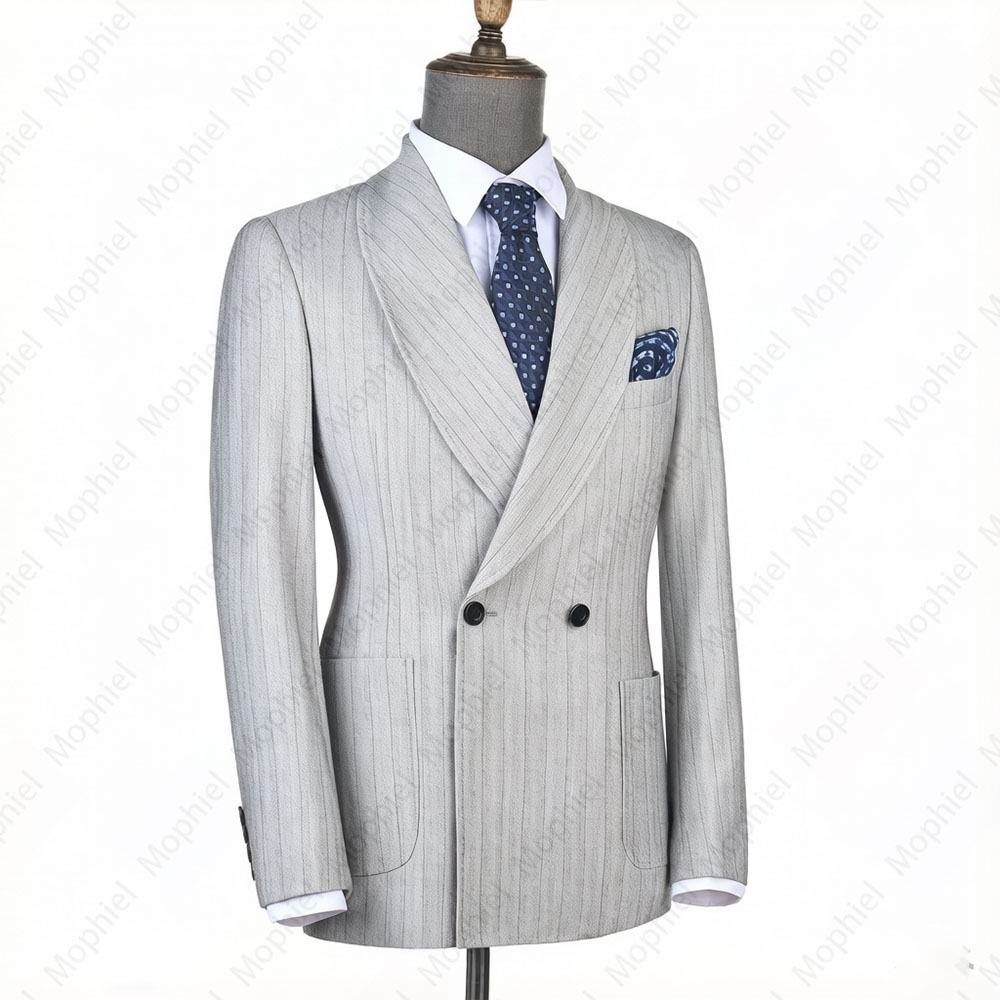 Trajes Mophiel para hombre, co - Men Formal Wear With Blazer reseña y precio