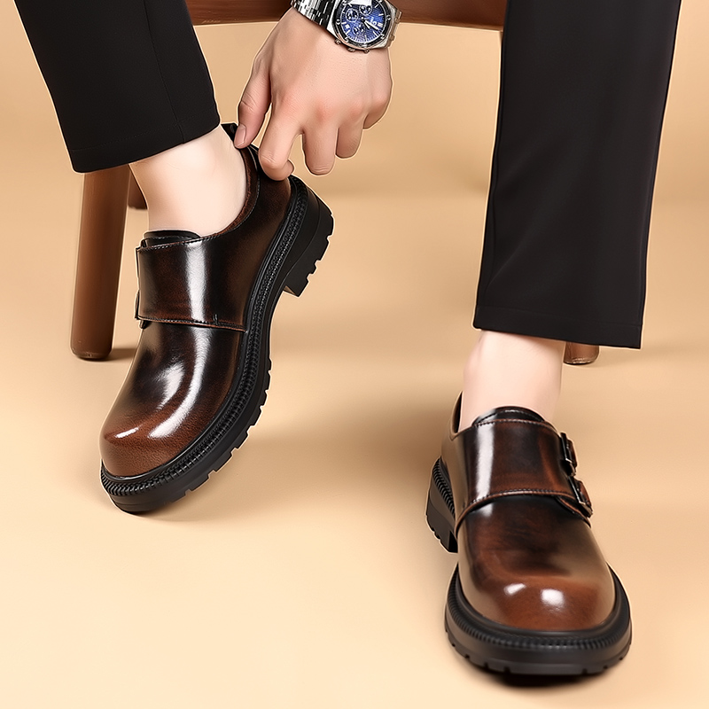 Zapatos informales de cuero ma - High End Men'S Formal Wear reseña y precio