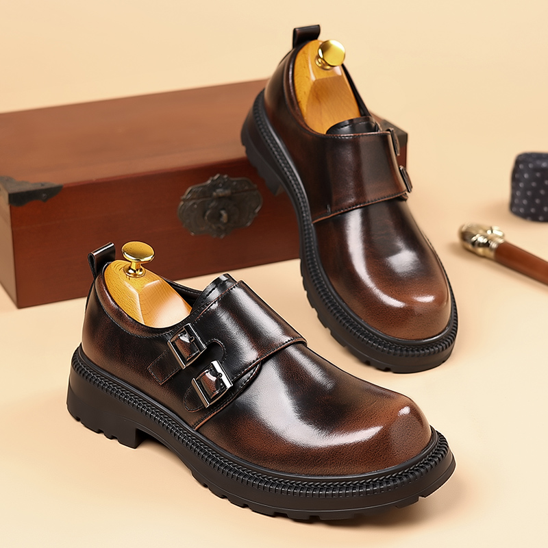 Zapatos informales de cuero ma - High End Men'S Formal Wear reseña y precio