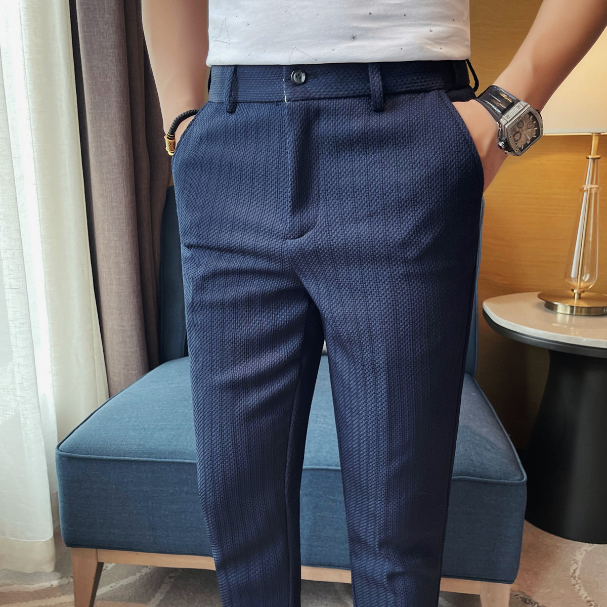 2025 Primavera Verano nuevos p - Men Formal Wear Set reseña y precio
