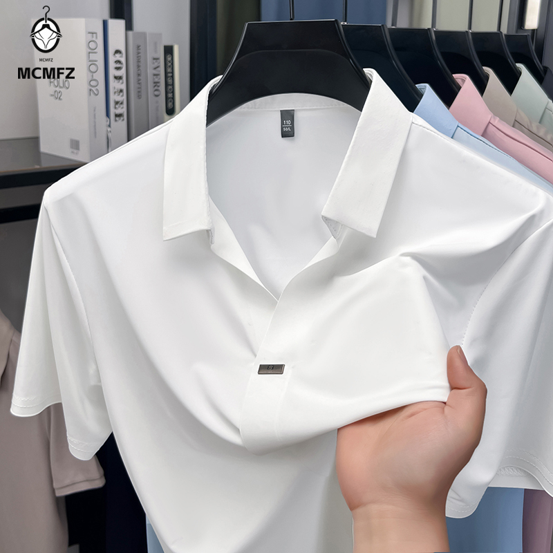 Camisa de solapa plana para ho - Men Formal Wear Shirts reseña y precio