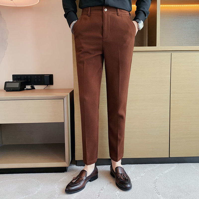 Pantalones formales de negocio - Men Formal Wear Set reseña y precio