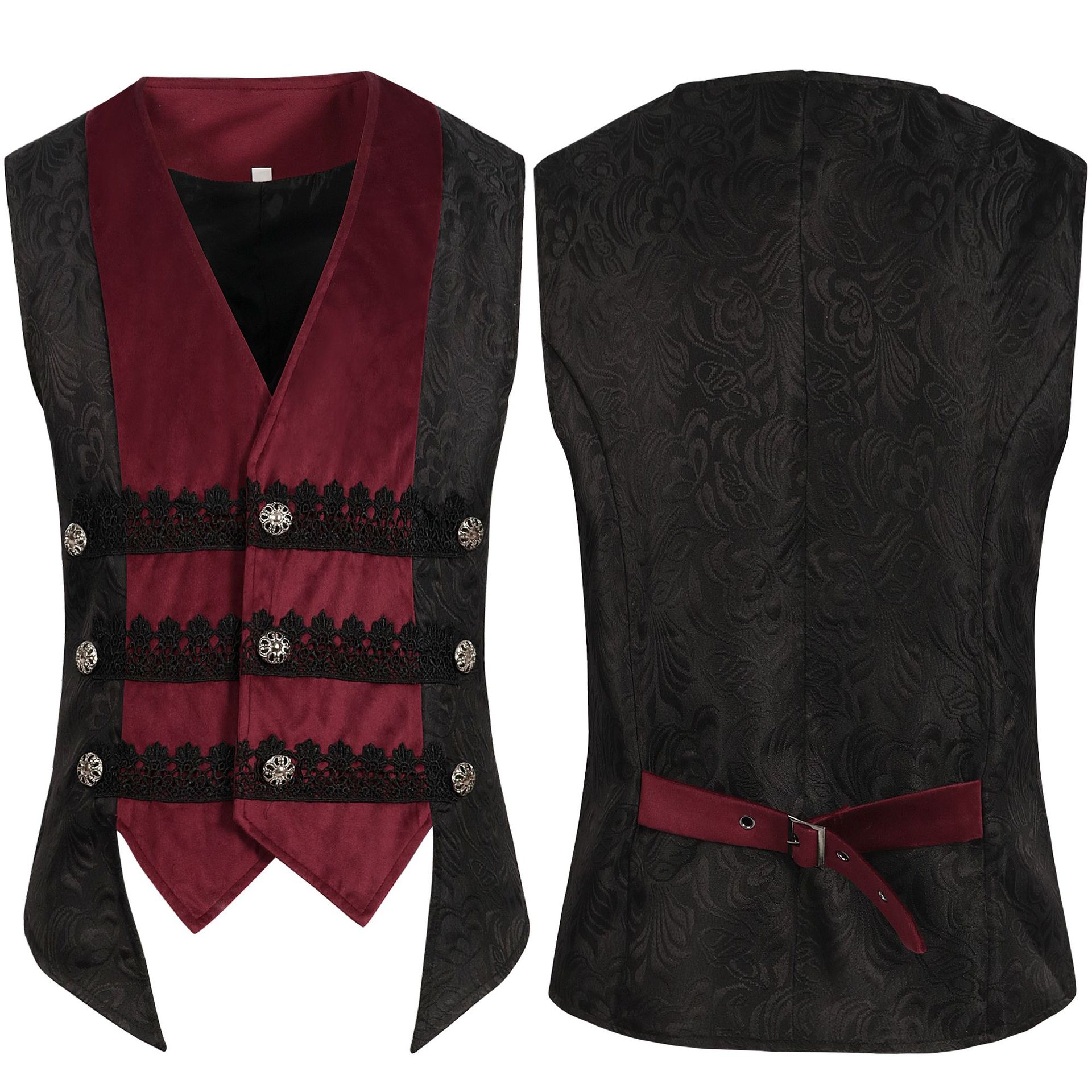 Nueva moda masculina: chaleco  - Men'S Medieval Formal Wear reseña y precio