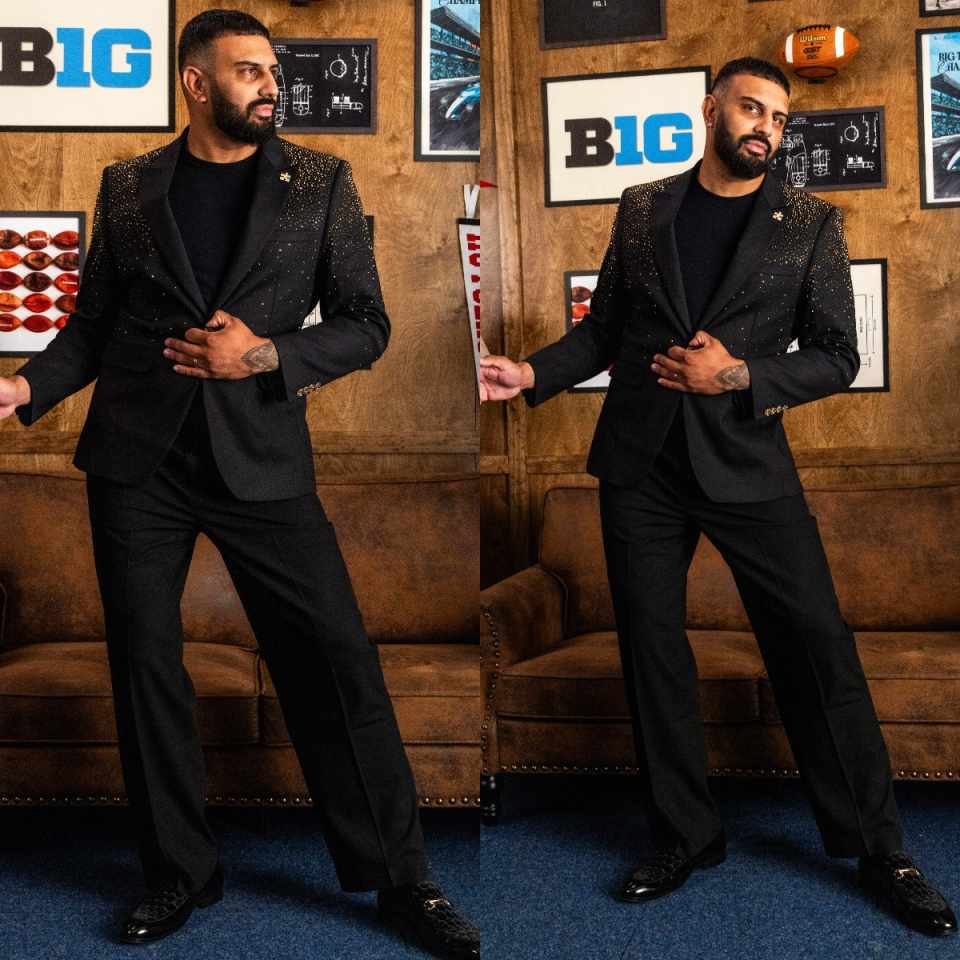 Trajes de Esmoquin Formales pa - Men Formal Wear Wedding Guest reseña y precio
