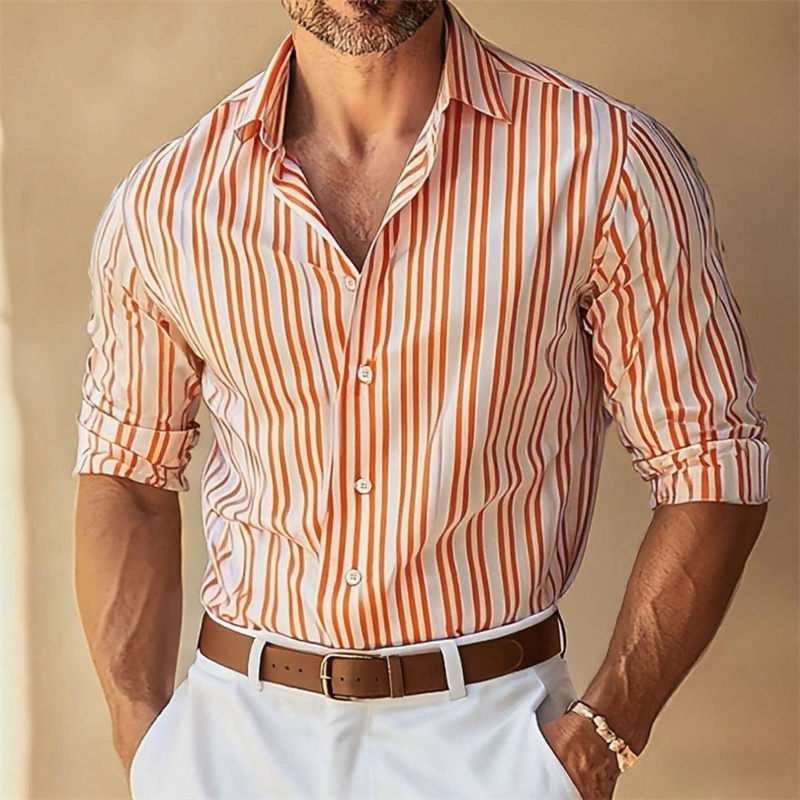 Camisa de Manga Larga con Cuel - Men Formal Wear Shop reseña y precio