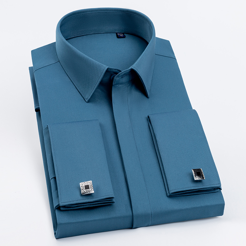 Camisa de hombre con puños fra - High End Men'S Formal Wear reseña y precio