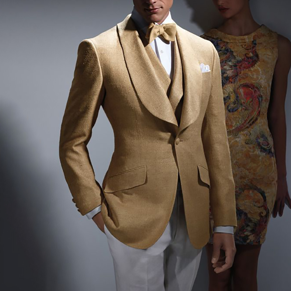Traje ajustado para hombre, 3  - Men Formal Wear Wedding Guest reseña y precio