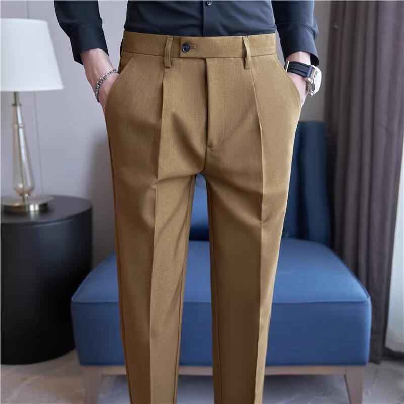 Pantalones sociales de oficina - Men Formal Wear Shop reseña y precio