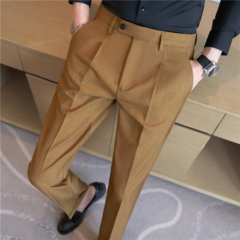 Pantalones sociales de oficina - Men Formal Wear Shop reseña y precio