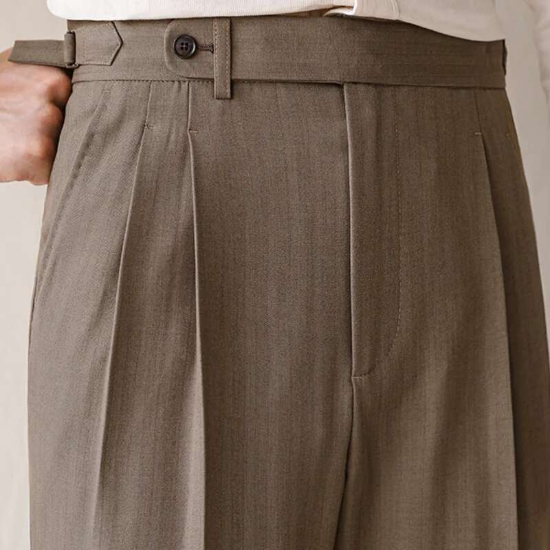 Pantalones rectos de traje de  - Men Formal Wear Shop reseña y precio
