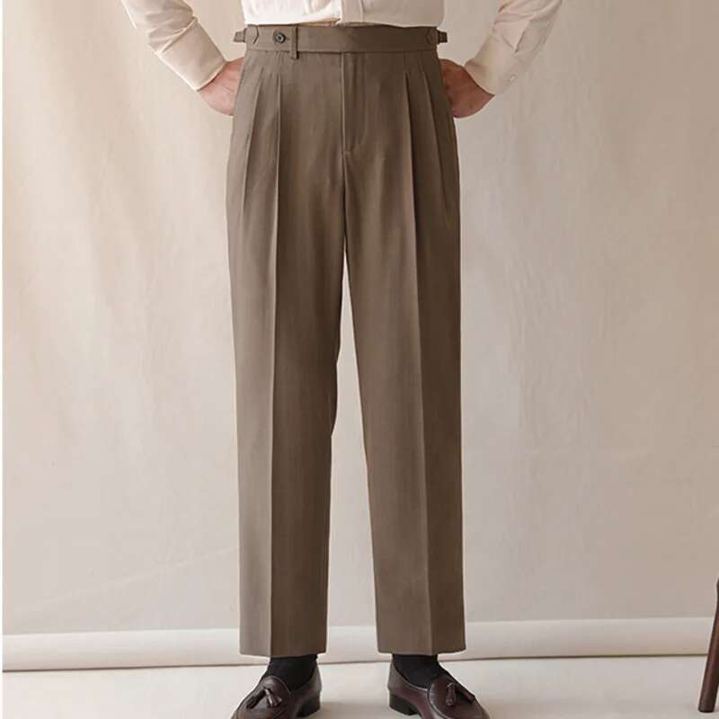 Pantalones rectos de traje de  - Men Formal Wear Shop reseña y precio
