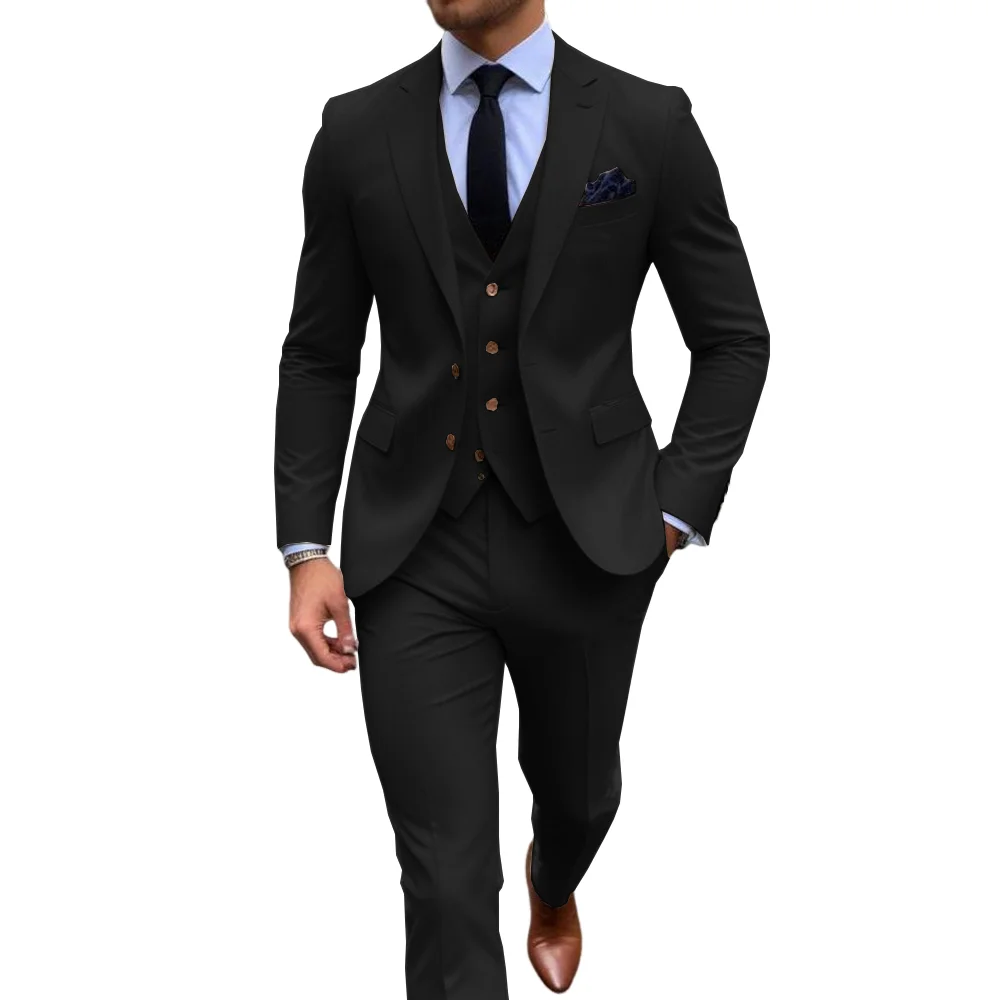 Trajes elegantes de 3 piezas K - Men Formal Wear Shop reseña y precio