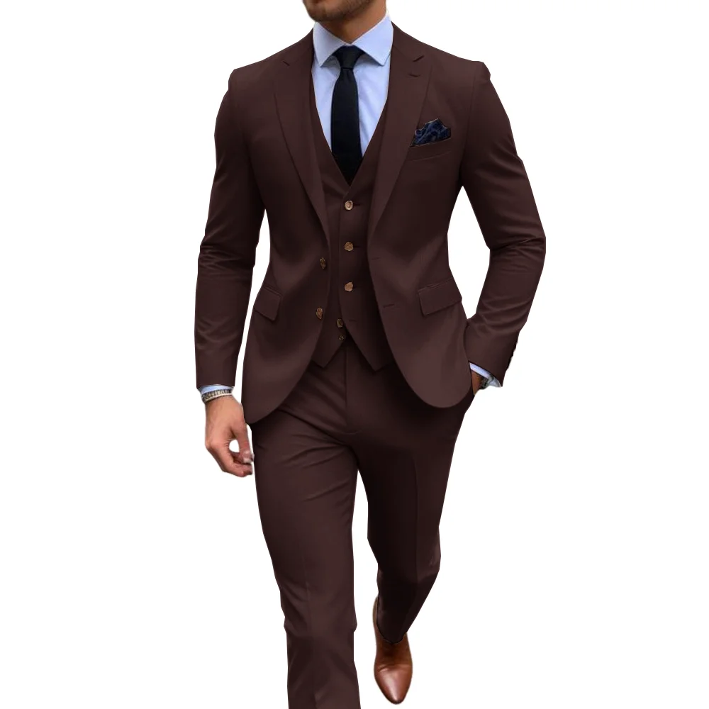 Trajes elegantes de 3 piezas K - Men Formal Wear Shop reseña y precio