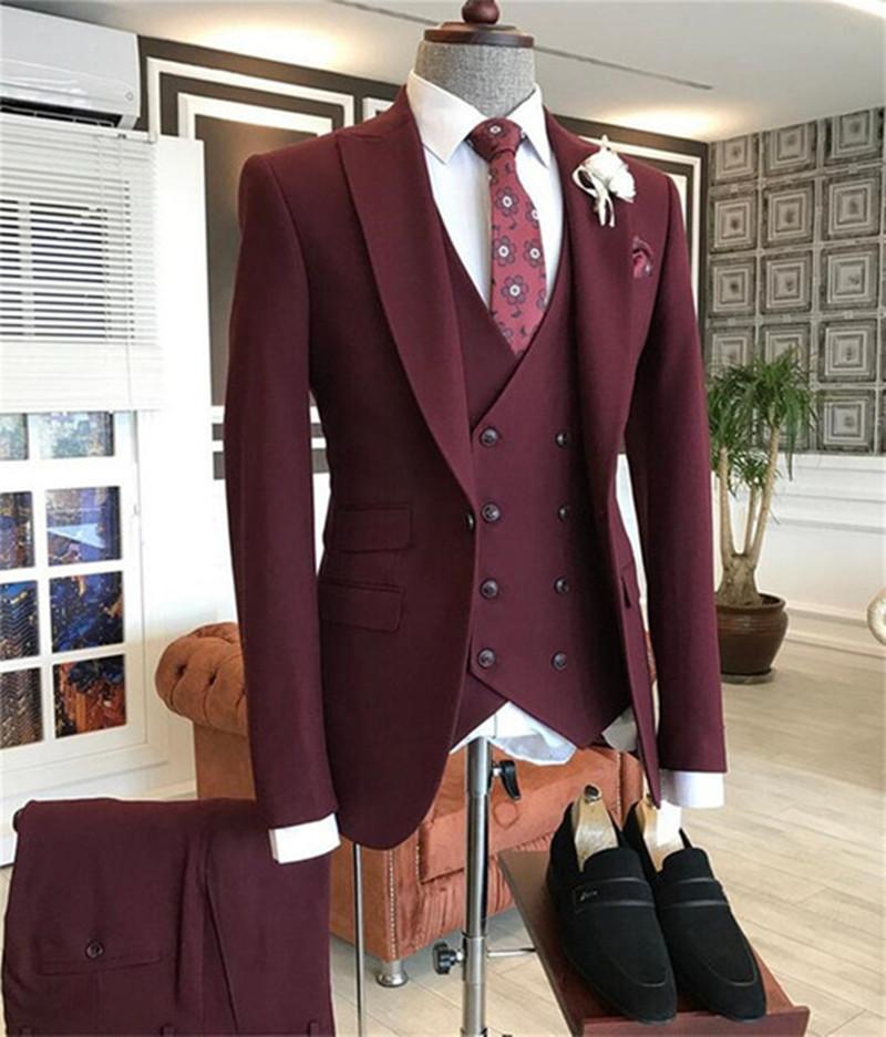 Chaleco de doble botonadura pa - Men Formal Wear With Blazer reseña y precio