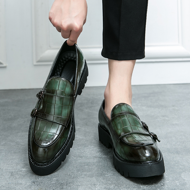 Zapatos de cuero informales a  - Men Formal Wear Brands reseña y precio