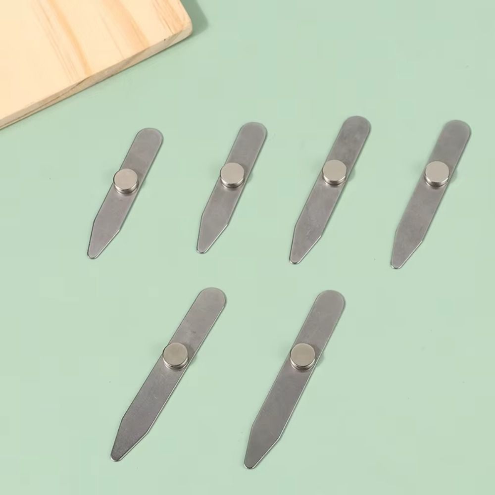 6 Piezas Nuevas de Acero Inoxi - Collar Stay Metal reseña y precio