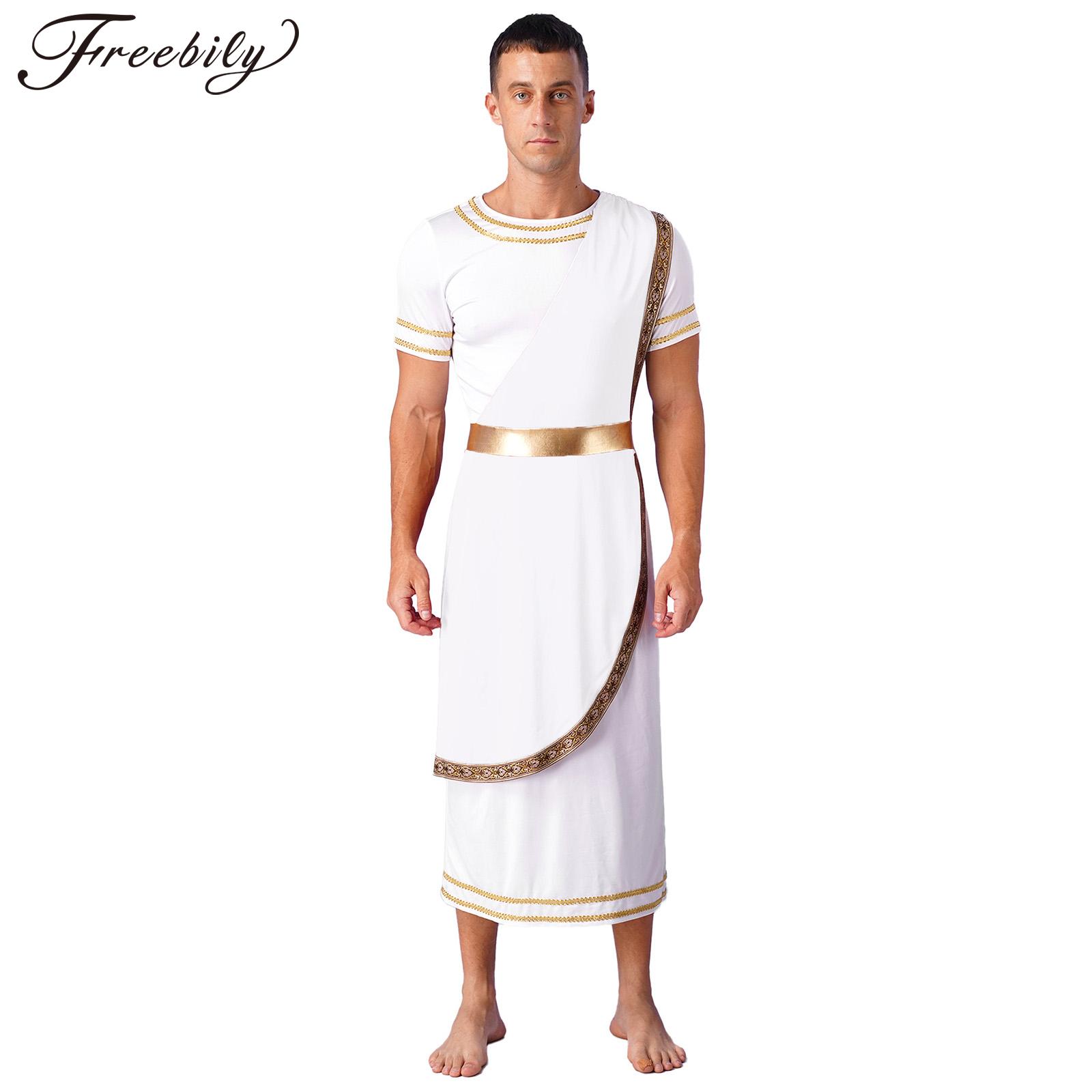 Disfraz de Toga romana griega  - Men Formal Wear Set reseña y precio