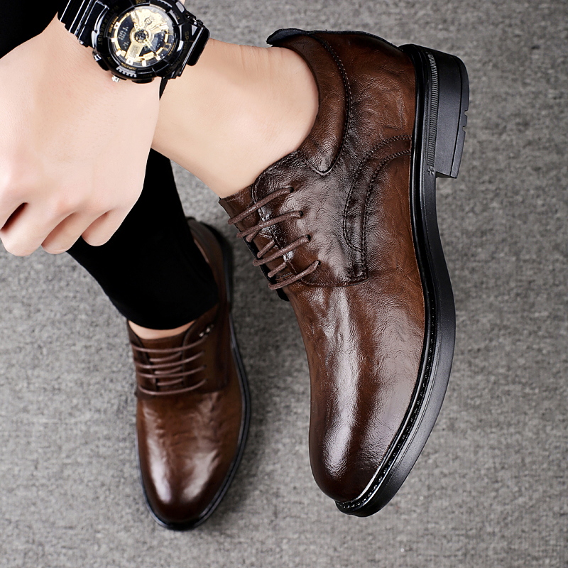 Zapatos Casuales de Cuero con  - Mens Formal reseña y precio