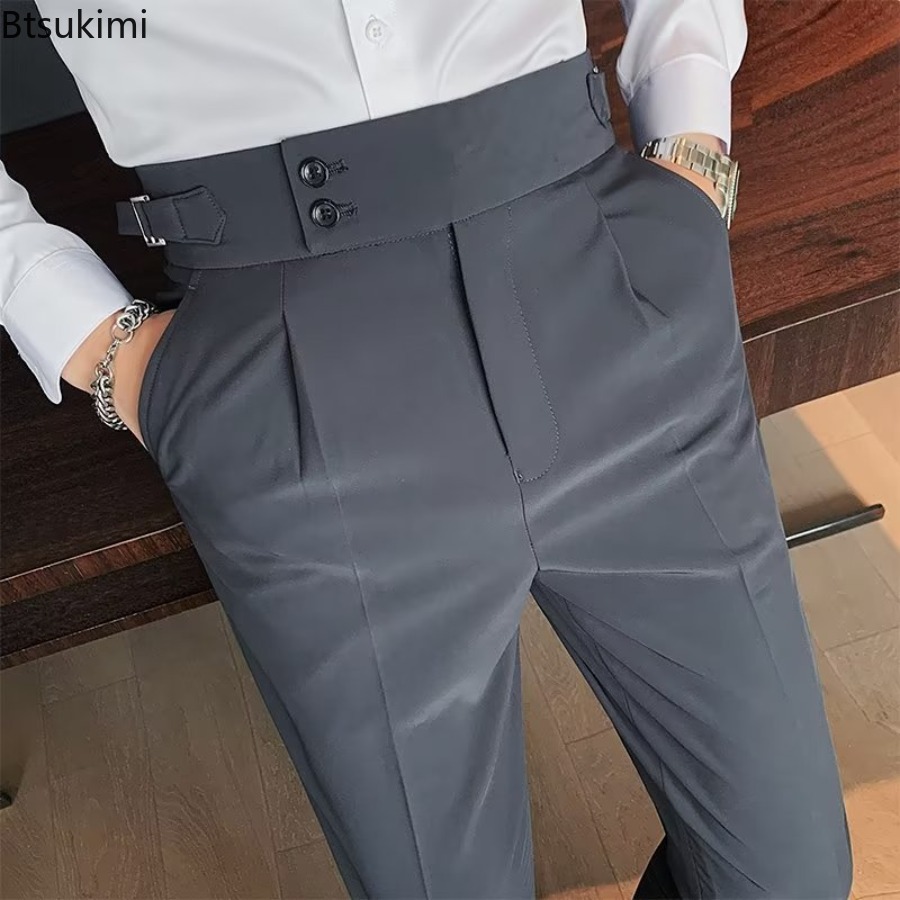 Nuevo 2026 pantalones de traje - Men Formal Wear Set reseña y precio