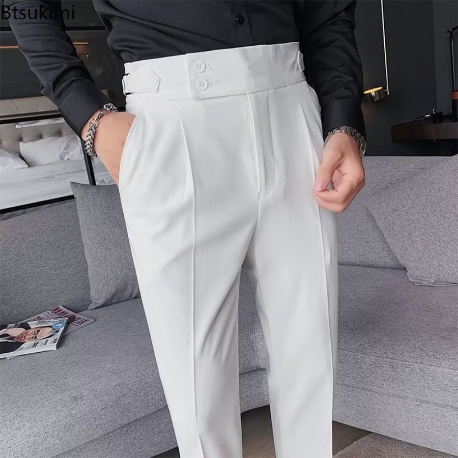 Nuevo 2026 pantalones de traje - Men Formal Wear Set reseña y precio