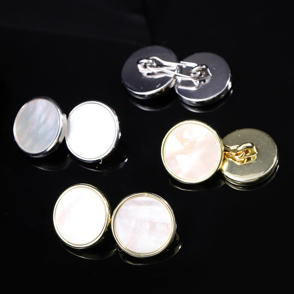 Gemelos de concha Natural de a - High End Men'S Formal Wear reseña y precio